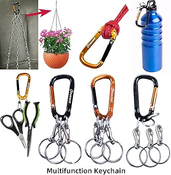 Amazon.co.jp: PANSNG アルミ製 簡単リリース マルチホール キー